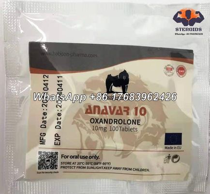 Androgenic Anabolic Steroids Anavar Oxandrolone Oral CAS 53-39-4