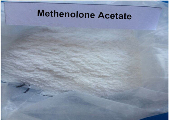 Analisi cruda 99,5% di CAS 434-05-9 dell'acetato di Methenolone della polvere dell'ormone steroide di culturismo